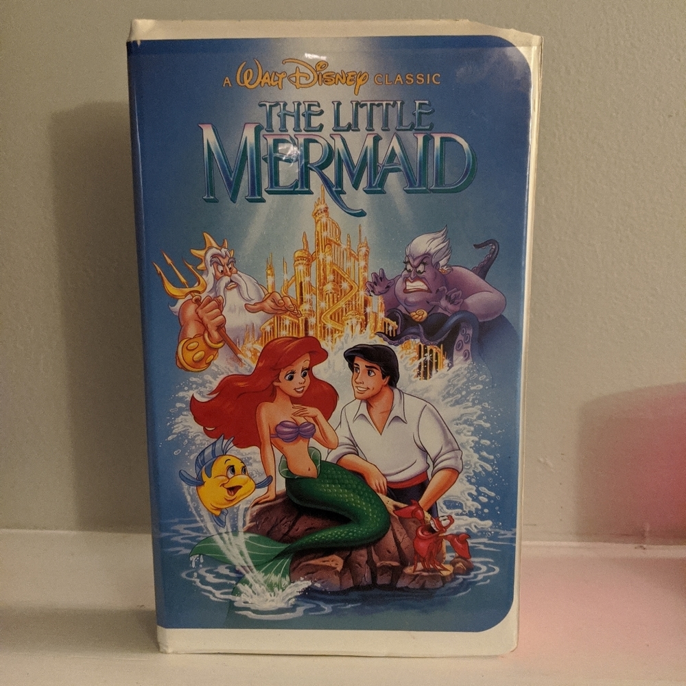 Original cover The Little Mermaid VHS